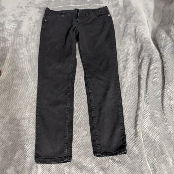 Forever 21 Women's Jeans Black Denim Size 30 - Picture 1 of 4